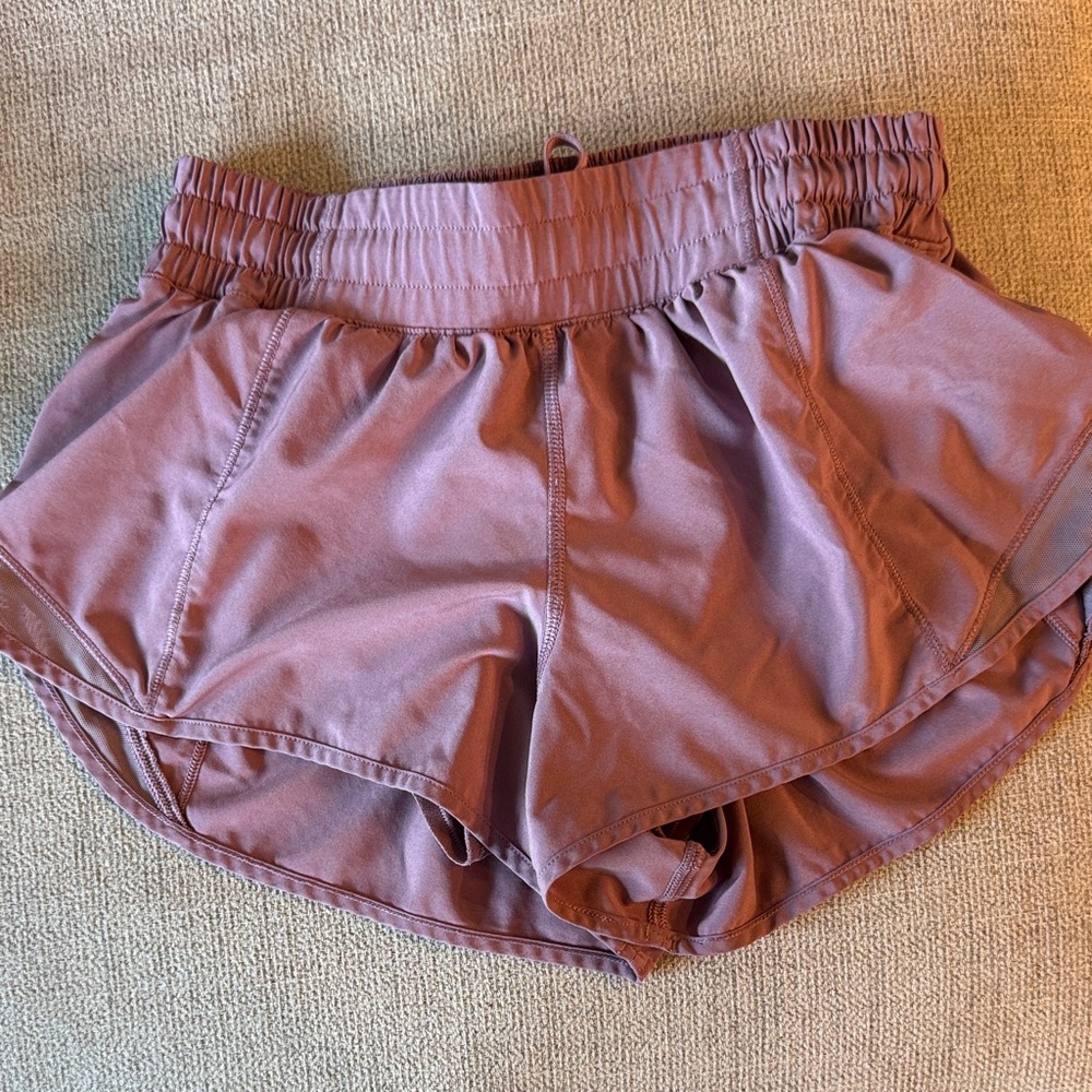 lululemon athletica Women's Running Shorts - Mauve